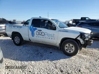 2024 Nissan Frontier S with VIN 1N6ED1CL6RN656660, listed as a Copart auction lot 85485104 with 26,139 mi miles and Salvage title. Bid and sale history available at DreamBid. Image 4.