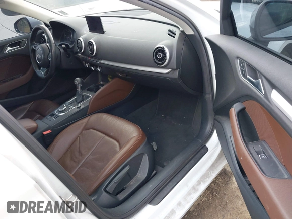 2016 Audi A3 Premium with VIN WAUA7GFFXG1056744, listed as a IAAI auction lot 42527955 with 125,917 mi miles and . Bid and sale history available at DreamBid. Image 5.