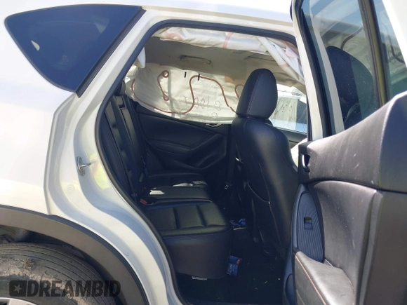 2015 Mazda CX-5 Grand Touring with VIN JM3KE4DY5F0526335, listed as a IAAI auction lot 41756046 with 1 mi miles. Bid and sale history available at carsss.com. Image 8.