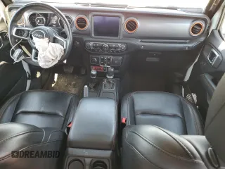 2021 Jeep Gladiator Mojave with VIN 1C6JJTEG2ML554046, listed as a Copart auction lot 54058304 with 53,143 mi miles and Salvage title. Bid and sale history available at DreamBid. Image 8.