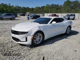2023 Chevrolet Camaro 1LT with VIN 1G1FB1RX8P0115586, listed as a Copart auction lot 53057575 with 72,447 mi miles and Salvage title. Bid and sale history available at DreamBid. Image 1.
