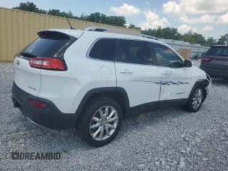 2014 Jeep Cherokee Limited z VIN 1C4PJLDS2EW261465, wystawiony jako Copart lot #62859445 z przebiegiem Nie podano mil oraz Szkoda całkowita • Salvage title. Historia ofert i sprzedaży dostępna na DreamBid. Obrazek 3.