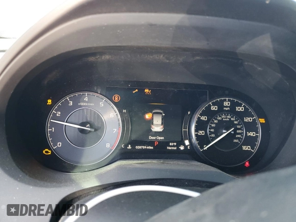 2022 Acura RDX w/Technology Package with VIN 5J8TC2H5XNL017797, listed as a Copart auction lot 67550754 with 28,759 mi miles and Salvage Title. Bid and sale history available at carsss.com. Image 9.