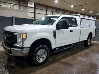 2021 Ford Super Duty F-250 SRW XL with VIN 1FT7X2B65MEC11811, listed as a Copart auction lot 43934155 with 110,725 mi miles and Clean Title. Bid and sale history available at carsss.com. Image 1.