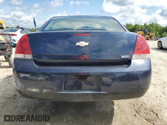 2011 Chevrolet Impala LT Fleet z VIN 2G1WG5EK0B1138702, wystawiony jako Copart lot #60892035 z przebiegiem 136 319 mil mil oraz Szkoda całkowita • Salvage title. Historia ofert i sprzedaży dostępna na DreamBid. Obrazek 6.