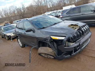 2015 Jeep Cherokee Limited with VIN 1C4PJMDSXFW685001, listed as a IAAI auction lot 41666167 with 142,065 mi miles. Bid and sale history available at carsss.com. Image 1.