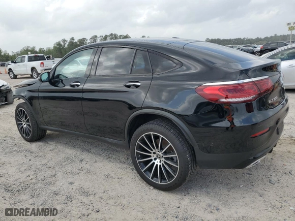 2023 Mercedes-Benz GLC with VIN W1N0J8EB4PG161970, listed as a Copart auction lot 51930125 with 22,496 mi miles and Salvage Title. Bid and sale history available at carsss.com. Image 2.