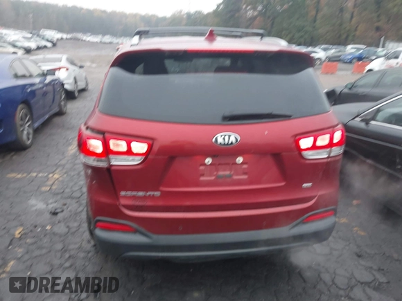 2017 Kia Sorento LX with VIN 5XYPG4A35HG215342, listed as a IAAI auction lot 40875287 with 118,146 mi miles. Bid and sale history available at carsss.com. Image 16.