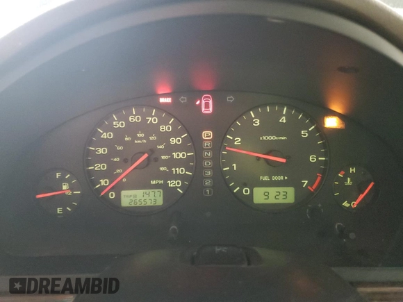 2002 Subaru Legacy Outback VDC z VIN 4S3BH896627653157, wystawiony jako Copart lot #49981775 z przebiegiem 265 573 mil mil oraz Czysty tytuł • Clean title. Historia ofert i sprzedaży dostępna na DreamBid. Obrazek 9.