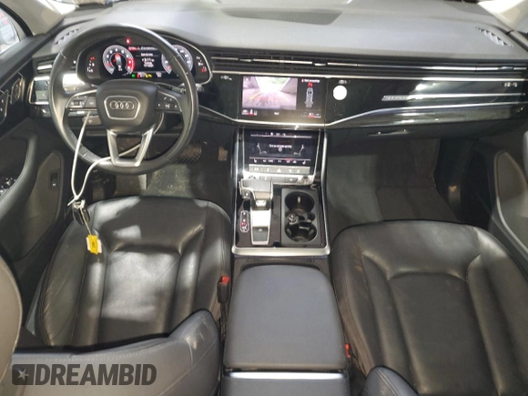 2021 Audi Q7 Premium Plus with VIN WA1LXAF79MD020579, listed as a Copart auction lot 62178985 with 52,613 mi miles and Clean title. Bid and sale history available at DreamBid. Image 8.