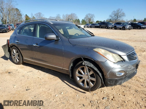 2011 Infiniti EX Journey with VIN JN1AJ0HR4BM852192, listed as a Copart auction lot 49636525 with 173,186 mi miles and Salvage Title. Bid and sale history available at DreamBid. Image 4.
