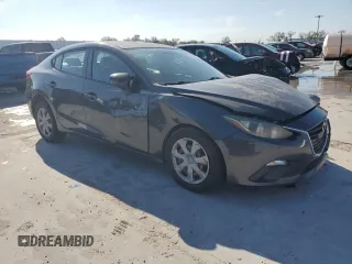 2015 Mazda 3 i SV with VIN JM1BM1T77F1247420, listed as a Copart auction lot 47079835 with 155,968 mi miles and Salvage Title. Bid and sale history available at carsss.com. Image 4.