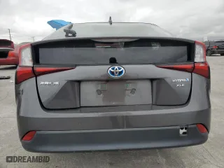 2019 Toyota Prius L Eco with VIN JTDKARFU7K3086591, listed as a Copart auction lot 53752155 with 65,064 mi miles and Salvage Title. Bid and sale history available at carsss.com. Image 6.