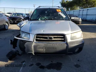 2003 Subaru Forester X with VIN JF1SG63613H758352, listed as a Copart auction lot 76387864 with 137,810 mi miles and Salvage Title. Bid and sale history available at carsss.com. Image 5.