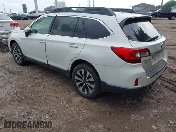 2015 Subaru Outback Limited with VIN 4S4BSENC7F3267464, listed as a IAAI auction lot 42516776 with 165,197 mi miles and . Bid and sale history available at DreamBid. Image 3.