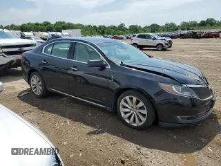 2015 Lincoln MKS with VIN 1LNHL9EK8FG608501, listed as a Copart auction lot 62676905 with 91,953 mi miles and Clean title. Bid and sale history available at DreamBid. Image 4.
