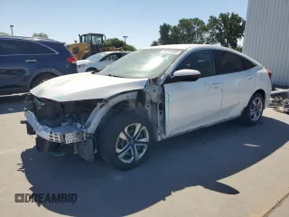 2017 Honda Civic LX z VIN 2HGFC2F59HH545378, wystawiony jako Copart lot #56004085 z przebiegiem 88 208 mil mil oraz Szkoda całkowita • Salvage title. Historia ofert i sprzedaży dostępna na DreamBid. Obrazek 1.