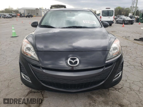 2011 Mazda 3 S Grand Touring with VIN JM1BL1W58B1445219, listed as a Copart auction lot 51610095 with 110,525 mi miles and Salvage Title. Bid and sale history available at DreamBid. Image 5.