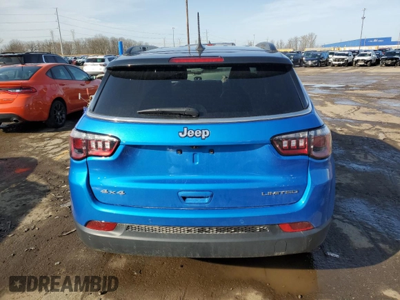 2024 Jeep Compass Limited z VIN 3C4NJDCN2RT588159, wystawiony jako Copart lot #51596325 z przebiegiem 18 713 mil mil oraz Czysty tytuł • Clean title. Historia ofert i sprzedaży dostępna na DreamBid. Obrazek 6.
