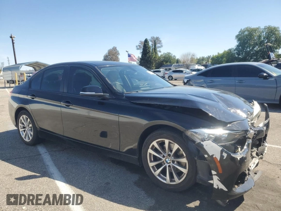 2016 BMW 3 Series 320i with VIN WBA8E1G59GNT37241, listed as a Copart auction lot 49729135 with 84,305 mi miles and Salvage Title. Bid and sale history available at DreamBid. Image 4.