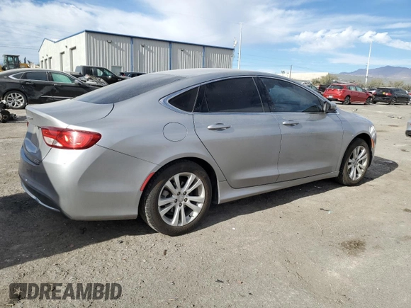 2016 Chrysler 200 Limited with VIN 1C3CCCAB8GN171036, listed as a Copart auction lot 86133124 with 150,895 mi miles and Salvage Title. Bid and sale history available at carsss.com. Image 3.