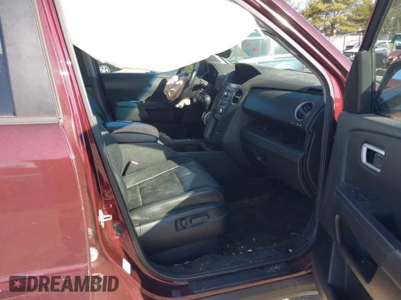 2013 Honda Pilot EX-L with VIN 5FNYF4H50DB030373, listed as a IAAI auction lot 41719230 with 1 mi miles. Bid and sale history available at carsss.com. Image 5.