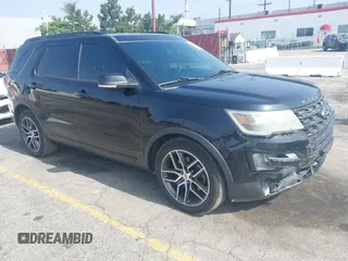 2016 Ford Explorer Sport with VIN 1FM5K8GT6GGA18336, listed as a IAAI auction lot 42498218 with 158,547 mi miles and . Bid and sale history available at DreamBid. Image 1.