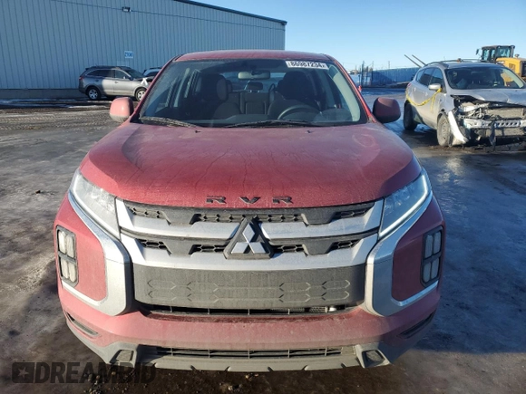 2024 Mitsubishi RVR ES with VIN JA4AHUAU9RU604555, listed as a Copart auction lot 86987234 with 10,554 mi miles and Clean Title. Bid and sale history available at carsss.com. Image 5.