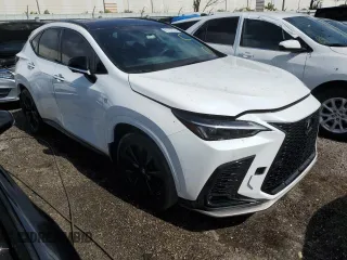 2023 Lexus NX with VIN 2T2KGCEZ2PC028150, listed as a Copart auction lot 61167724 with 11,327 mi miles and Non Repairable. Bid and sale history available at carsss.com. Image 4.