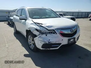 2014 Acura MDX Advance with VIN 5FRYD4H88EB026703, listed as a Copart auction lot 56964525 with 75,734 mi miles and Salvage title. Bid and sale history available at DreamBid. Image 13.
