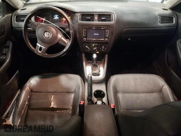 2011 Volkswagen Jetta Sedan SE with VIN 3VWDX7AJ5BM324037, listed as a Copart auction lot 87184494 with 163,143 mi miles and Salvage Title. Bid and sale history available at carsss.com. Image 8.