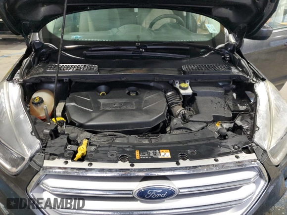2018 Ford Escape SE with VIN 1FMCU9G90JUB48553, listed as a Copart auction lot 51171255 with 134,423 mi miles and Salvage Title. Bid and sale history available at carsss.com. Image 11.