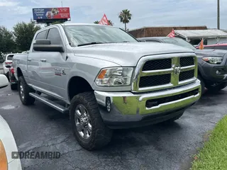 2018 Ram 2500 SLT with VIN 3C6UR5DL7JG215873, listed as a Copart auction lot 63281175 with 142,241 mi miles and Clean title. Bid and sale history available at DreamBid. Image 1.
