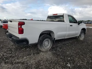 2021 Chevrolet Silverado 1500 Work Truck with VIN 3GCNWAEH7MG172990, listed as a Copart auction lot 41443265 with 27,921 mi miles and Non Repairable. Bid and sale history available at carsss.com. Image 3.