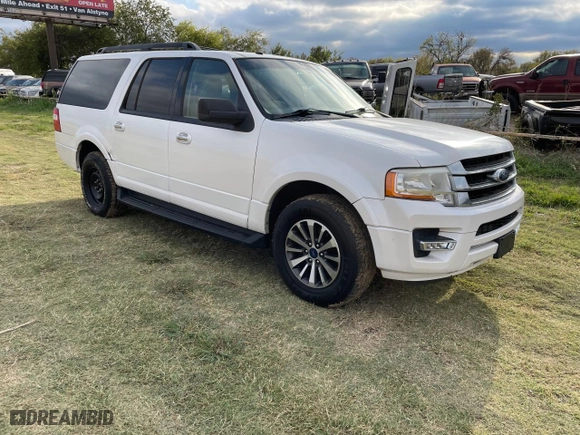 2017 Ford Expedition EL XLT with VIN 1FMJK1HT1HEA75691, listed as a Copart auction lot 80557704 with 144,859 mi miles and Clean Title. Bid and sale history available at carsss.com. Image 1.