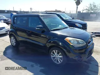 2012 Kia Soul + with VIN KNDJT2A6XC7417454, listed as a IAAI auction lot 41871696 with 169,039 mi miles and . Bid and sale history available at DreamBid. Image 1.