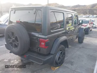 2018 Jeep Wrangler Unlimited Sport S z VIN 1C4HJXDN5JW206475, wystawiony jako IAAI lot #41359976 z przebiegiem Nie podano mil oraz . Historia ofert i sprzedaży dostępna na DreamBid. Obrazek 4.