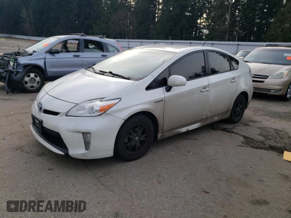 2015 Toyota Prius Four with VIN JTDKN3DU0F1910355, listed as a Copart auction lot 42115385 with 204,043 mi miles and Salvage Title. Bid and sale history available at carsss.com. Image 1.