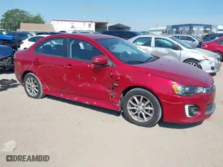 2016 Mitsubishi Lancer ES with VIN JA32U2FU6GU011198, listed as a IAAI auction lot 41932443 with 122,991 mi miles. Bid and sale history available at carsss.com. Image 1.