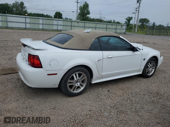 2004 Ford Mustang Deluxe with VIN 1FAFP446X4F238670, listed as a Copart auction lot 60922635 with 121,880 mi miles and Salvage title. Bid and sale history available at DreamBid. Image 3.