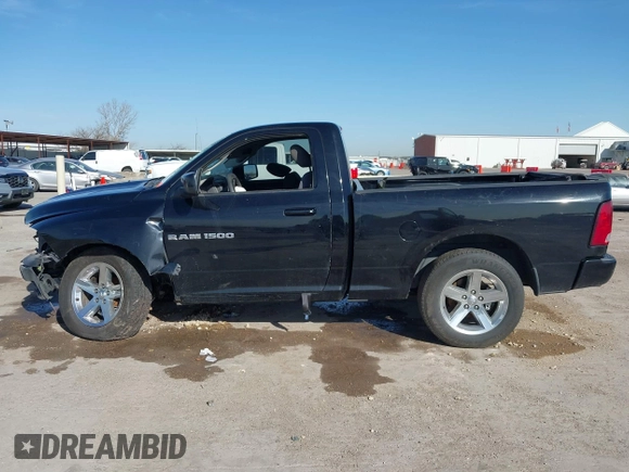 2012 Ram 1500 Express with VIN 3C6JD7AT4CG163056, listed as a IAAI auction lot 41793877 with 155,091 mi miles. Bid and sale history available at carsss.com. Image 15.