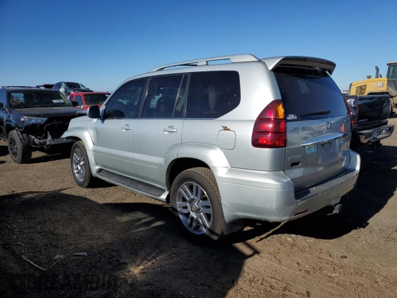2005 Lexus GX 470 z VIN JTJBT20X950086728, wystawiony jako Copart lot #82325014 z przebiegiem 200 759 mil mil oraz Szkoda całkowita • Salvage title. Historia ofert i sprzedaży dostępna na DreamBid. Obrazek 2.