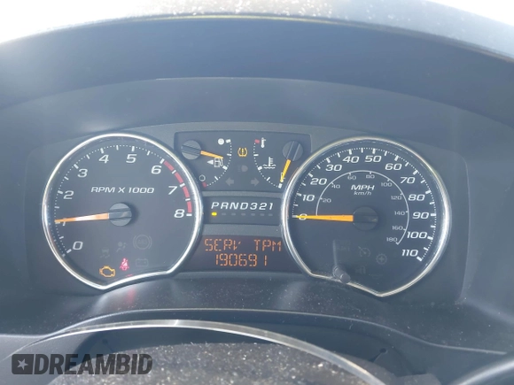 2009 GMC Canyon SLE1 with VIN 1GTDS13E898136772, listed as a IAAI auction lot 41406981 with 190,691 mi miles. Bid and sale history available at carsss.com. Image 7.