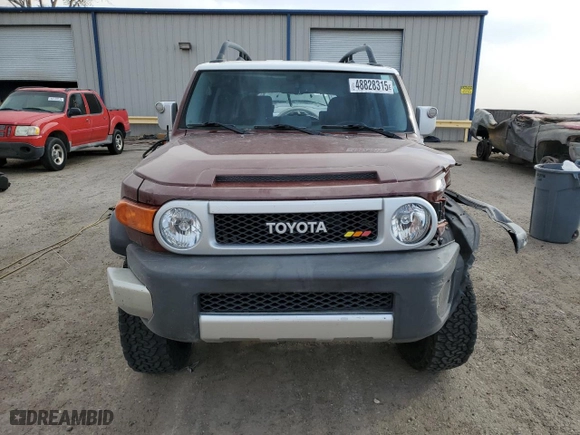 2011 Toyota FJ Cruiser with VIN JTEBU4BF1BK112606, listed as a Copart auction lot 48828315 with 98,719 mi miles and Salvage Title. Bid and sale history available at carsss.com. Image 5.