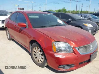 2011 Mitsubishi Galant FE with VIN 4A32B2FF0BE021086, listed as a IAAI auction lot 42018137 with 274,880 mi miles. Bid and sale history available at carsss.com. Image 1.