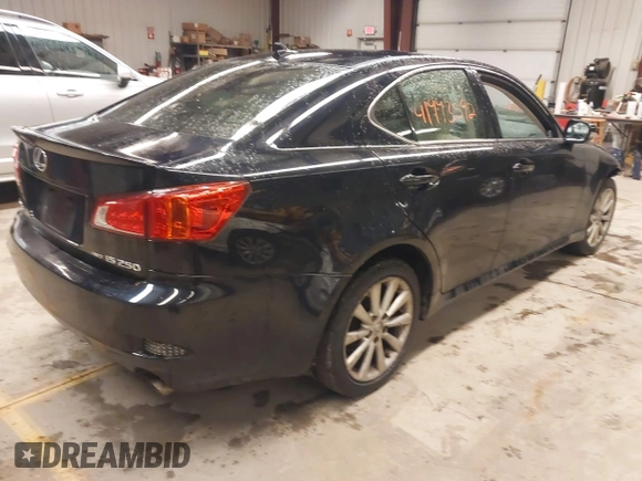 2009 Lexus IS 250 z VIN JTHCK262092031809, wystawiony jako IAAI lot #41993592 z przebiegiem 224 205 mil mil oraz . Historia ofert i sprzedaży dostępna na DreamBid. Obrazek 4.