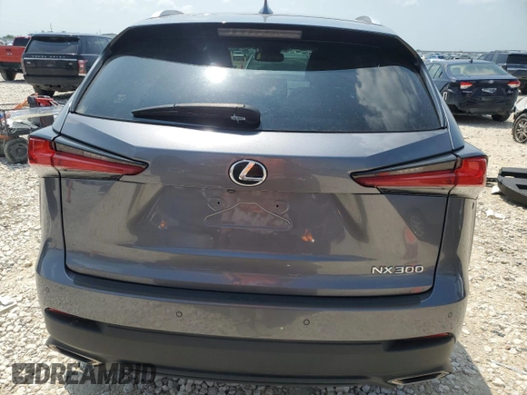 2019 Lexus NX 300 with VIN JTJBARBZ1K2183192, listed as a Copart auction lot 53644305 with 43,832 mi miles and Salvage Title. Bid and sale history available at DreamBid. Image 6.