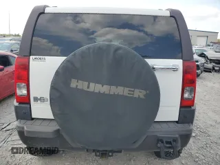 2006 Hummer H3 with VIN 5GTDN136868154709, listed as a Copart auction lot 67350144 with 128,270 mi miles and Salvage Title. Bid and sale history available at carsss.com. Image 6.