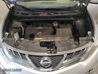 2013 Nissan Murano SL with VIN JN8AZ1MW8DW301766, listed as a Copart auction lot 51008275 with 105,660 mi miles and Salvage Title. Bid and sale history available at carsss.com. Image 13.