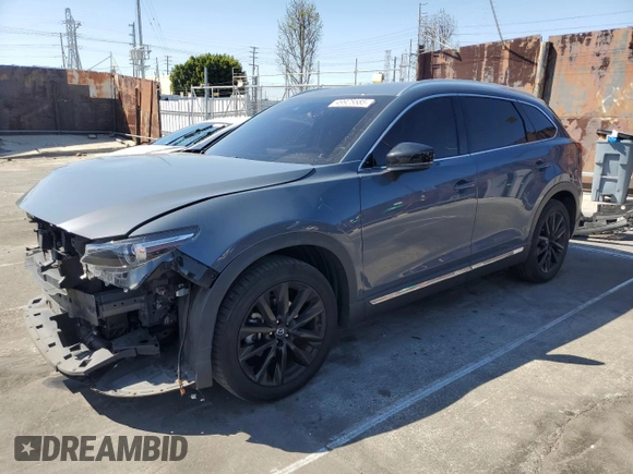 2021 Mazda CX-9 Grand Touring with VIN JM3TCBDY2M0509214, listed as a Copart auction lot 49925585 with 58,870 mi miles and Salvage Title. Bid and sale history available at carsss.com. Image 1.